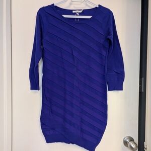 Ricki's Royal Blue Asymmetrical Sweater